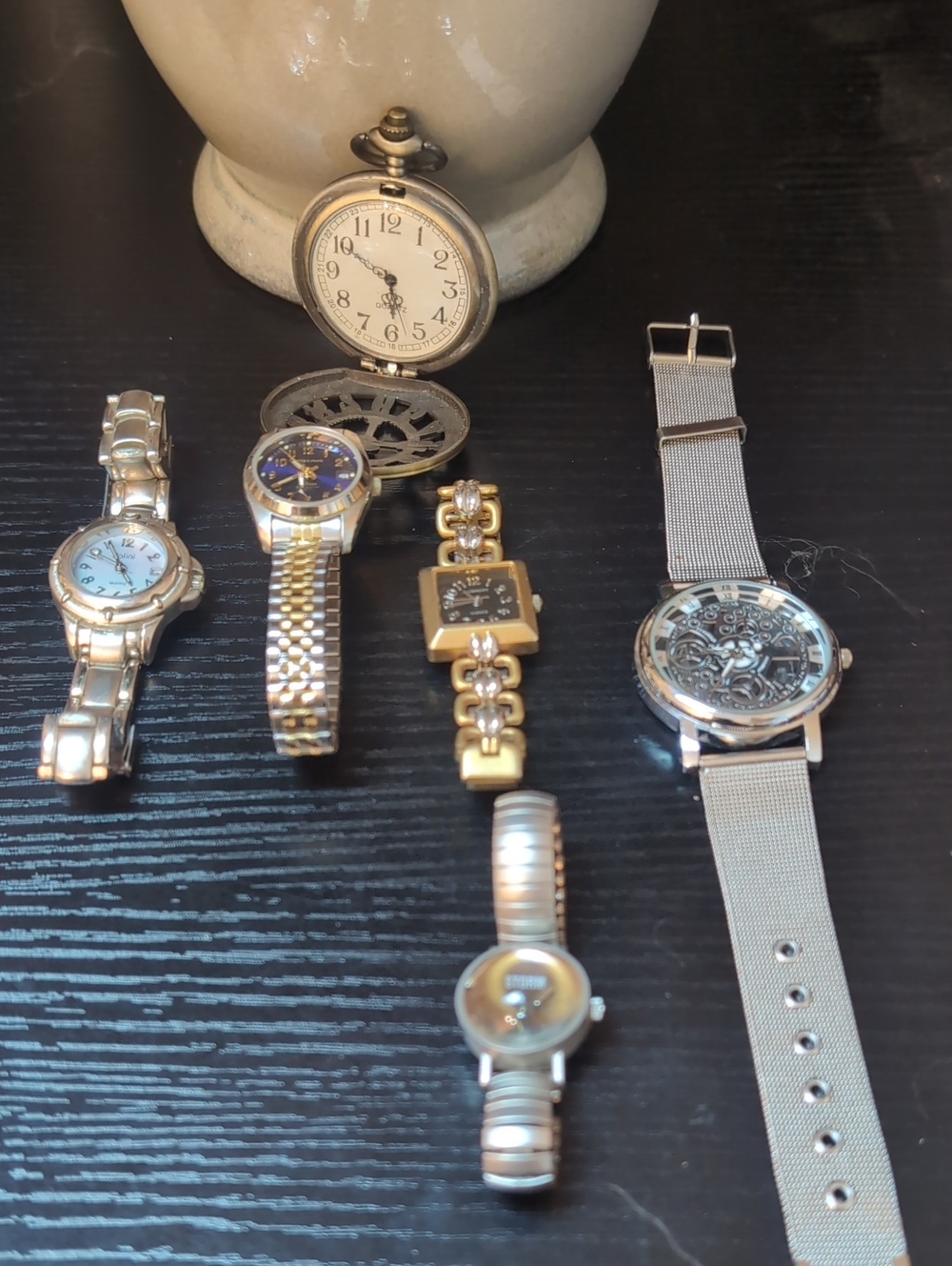Mixed Metal Men's Watch Collection - Silver and Gold Tones